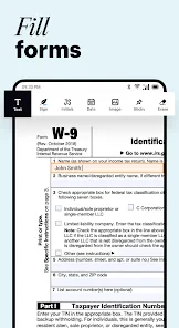 pdfFiller Edit, fill, sign PDF screenshot