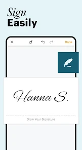 pdfFiller Edit, fill, sign PDF screenshot