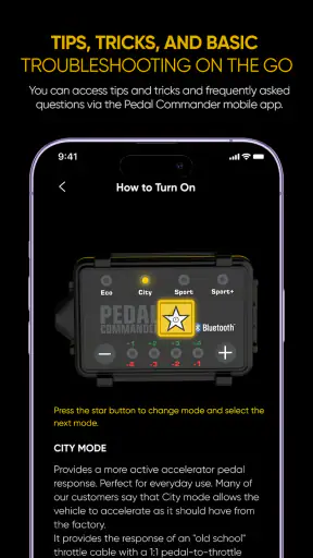Pedal Commander screenshot