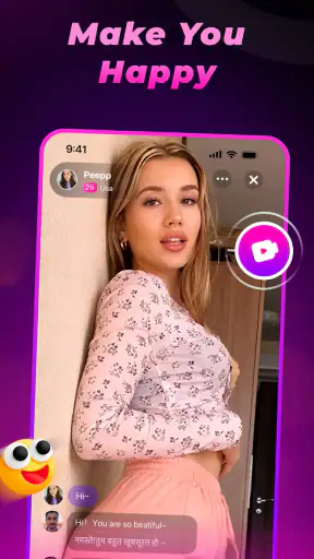 Peepp - Chat, Share and Call screenshot
