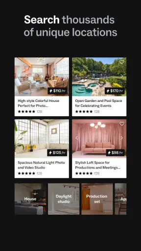 Peerspace: Unique Event Spaces screenshot