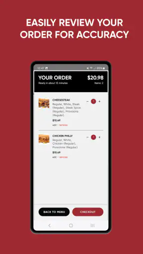 Penn Station Sandwiches screenshot