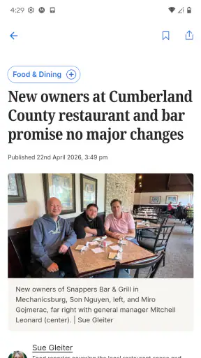 PennLive.com screenshot