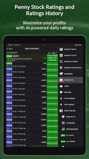 PennyGems: Screen Penny Stocks screenshot