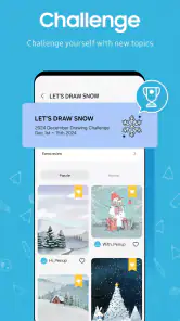 PENUP – Drawing-sharing SNS screenshot
