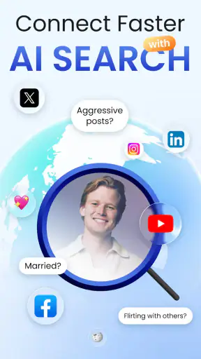 People Finder AI Deep Search screenshot