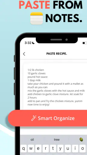 Pepper - Recipe Organizer screenshot
