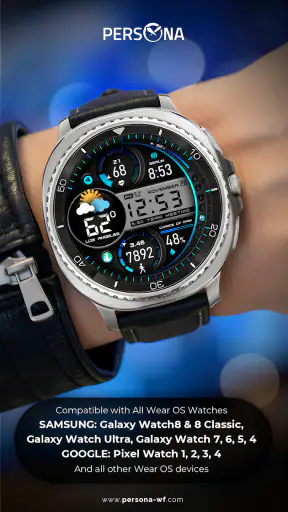 PER9 Sport Watch Face Mesa screenshot