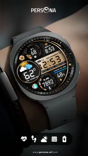 PER9 Sport Watch Face Mesa screenshot