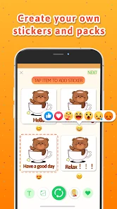 Personal stickers StickerMaker screenshot