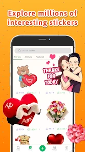 Personal stickers StickerMaker screenshot