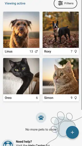 PetPage screenshot
