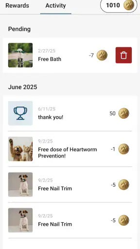 PetPage screenshot
