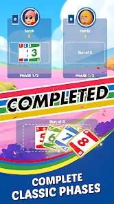 Phase 10: Casual Card Game screenshot