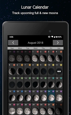 Phases of the Moon screenshot
