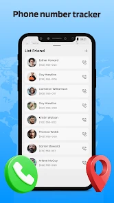 Phone Location Tracker via GPS screenshot