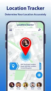 Phone Number Location screenshot