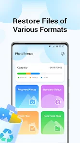 PhotoRescue-Recover Files screenshot