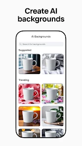 Photoroom AI Photo Editor screenshot
