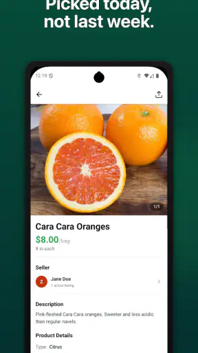 PickFresh App screenshot
