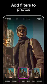 Picsart AI Photo Editor, Video screenshot