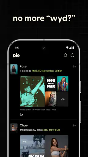 Pie: Free Events, Cool People screenshot