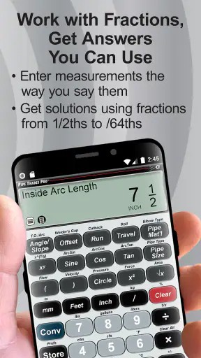 Pipe Trades Pro Calculator screenshot