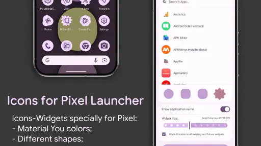 Pix Material Expressive Icons screenshot