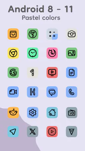 Pix Material Expressive Icons screenshot