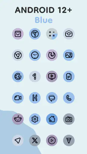 Pix Material Expressive Icons screenshot