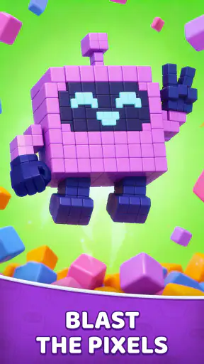 Pixel Blast: Robot Shooter screenshot