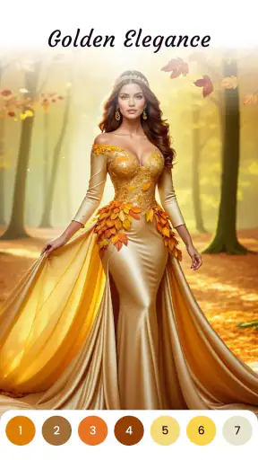 Pixie Color: Paint by Number screenshot