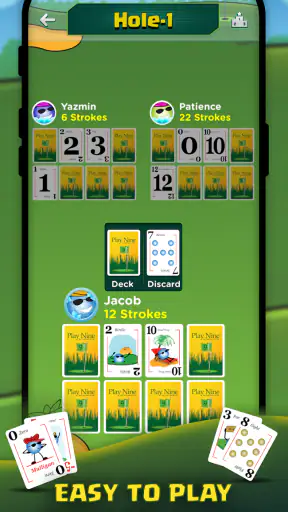 Play Nine: Golf Card Game screenshot
