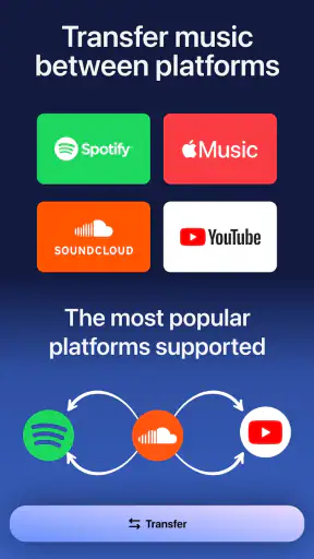 Playlist Transfer for My Music screenshot