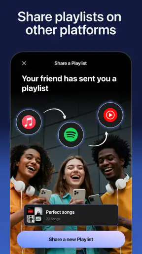 Playlist Transfer for My Music screenshot