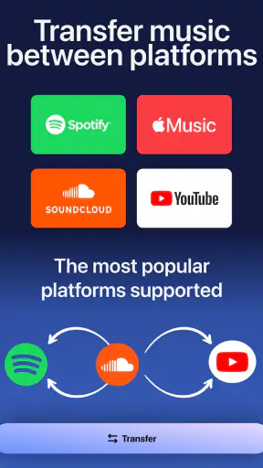 Playlist Transfer for My Music screenshot