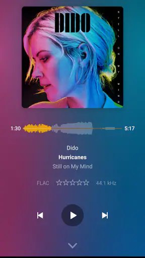 Plexamp screenshot