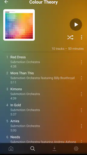 Plexamp screenshot