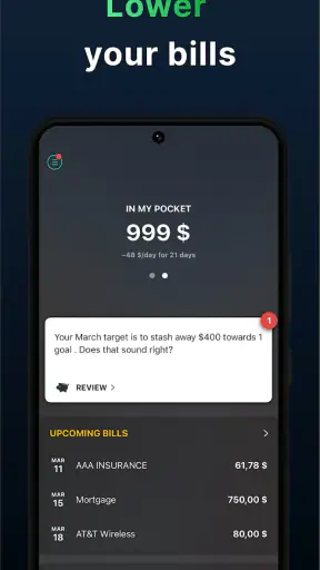Budget App — PocketGuard screenshot