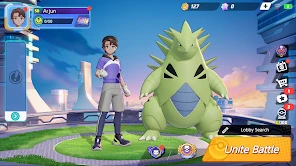 Pokémon UNITE screenshot