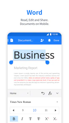 Polaris Office: Edit&View, PDF screenshot