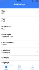 Pool-Calculator screenshot