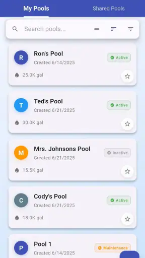 Pool Chemical Calculator screenshot