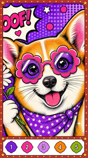 Wonder Tales Coloring Book screenshot