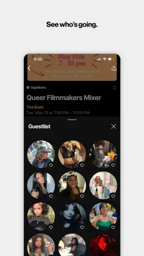 Posh – Create & Find Events screenshot
