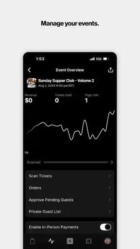 Posh – Create & Find Events screenshot