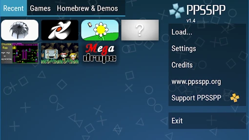 PPSSPP - PSP emulator screenshot