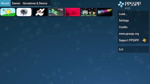 PPSSPP - PSP emulator screenshot