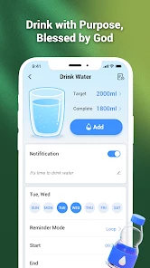Pray Alarm, Calendar & Bible screenshot