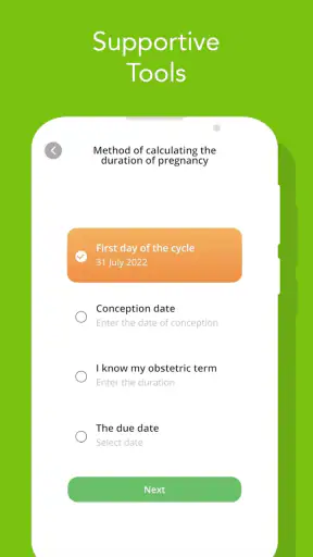 Pregnancy Tracker and Baby App screenshot